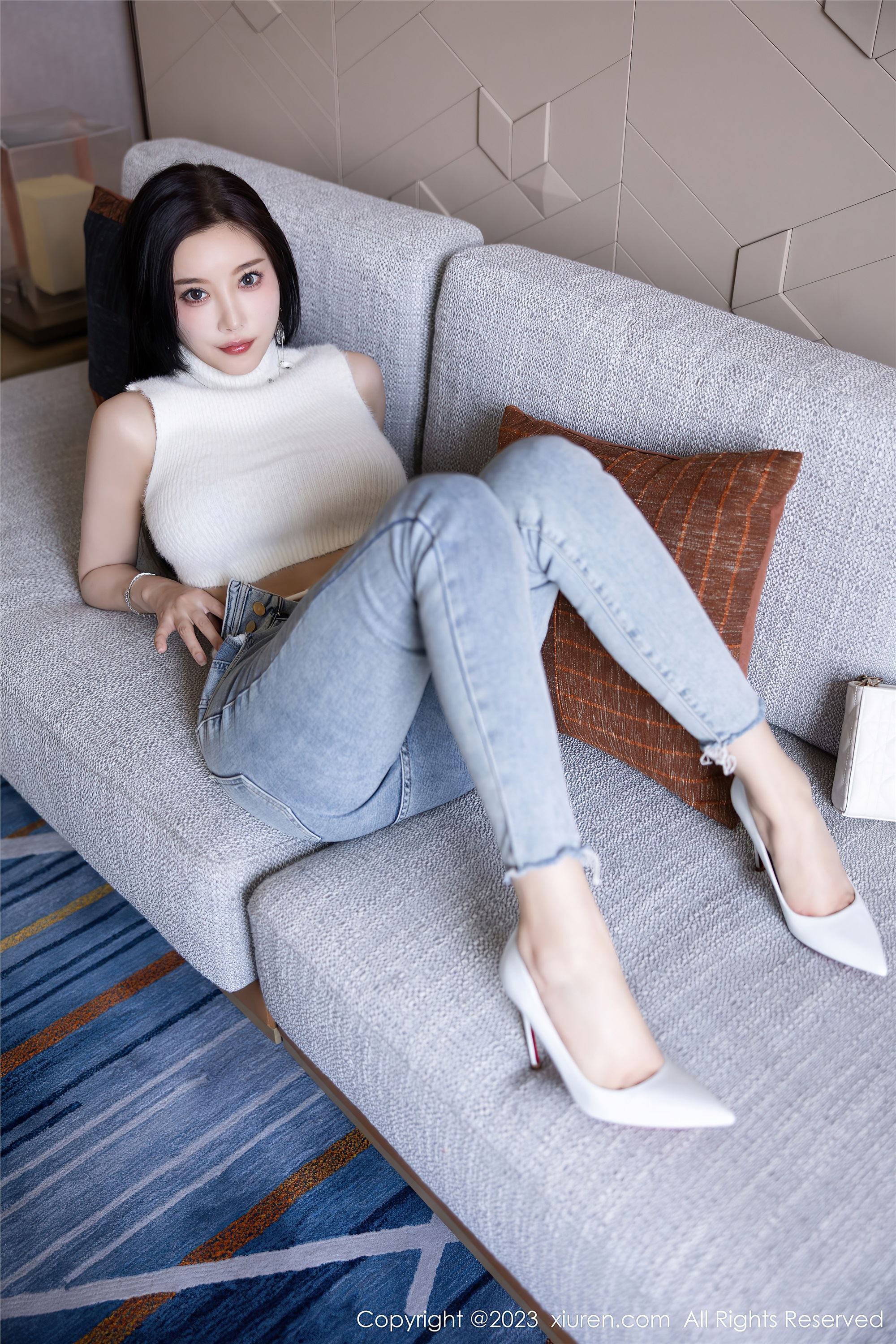 XiuRen秀人网  2023.03.07 NO.6377 杨晨晨Yome 牛仔裤